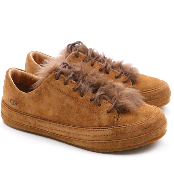 ugg fur sneakers